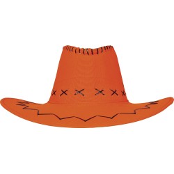 Sombrero vaquero naranja