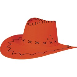 Sombrero vaquero naranja
