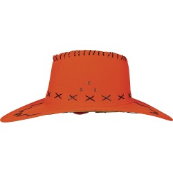 Sombrero vaquero naranja