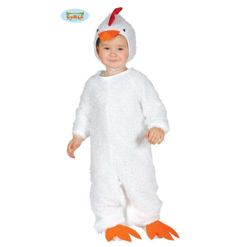 Disfraz bebe gallina