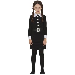 Disfraz niña miercoles Addams