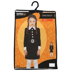 Disfraz niña miercoles Addams