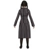 Disfraz niña MIercoles Addams uniforme colegio