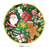 Pandereta decorada 17 cms