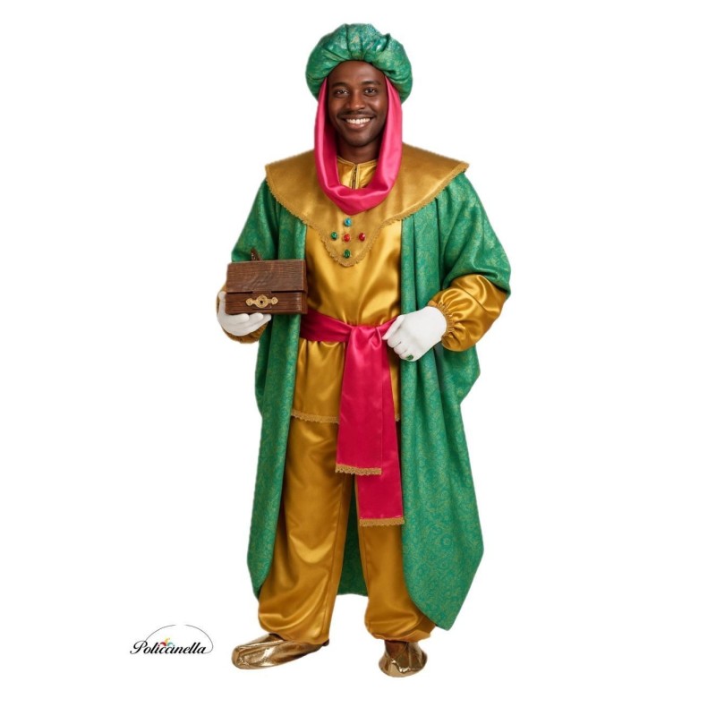 Disfraz hombre de Rey Mago Baltasar