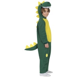 Disfraz niño de Dinosaurio verde