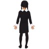 Disfraz niña miercoles addams vestido