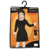 Disfraz niña miercoles addams vestido