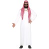 Disfraz hombre de Jeque arabe cuadros