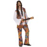 Disfraz hombre de hippie.