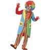 Disfraz hombre de payaso flowy