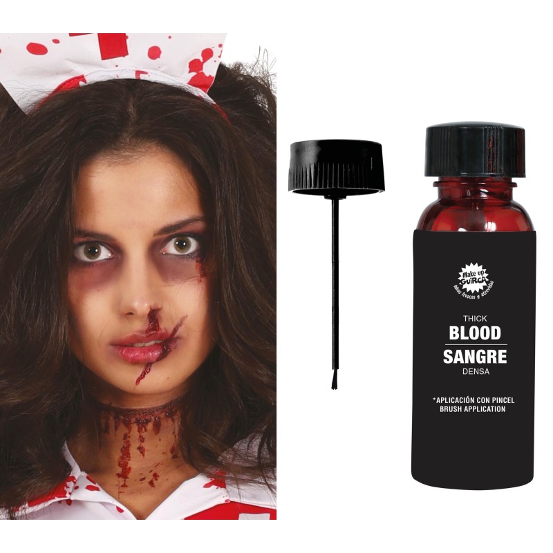 Bote sangre densa con pincel, 60 ml
