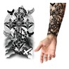 Tatuaje cruz 14x30 cms