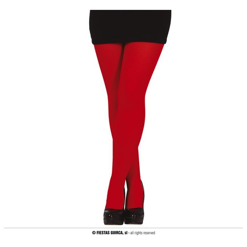 pantys adulto rojos