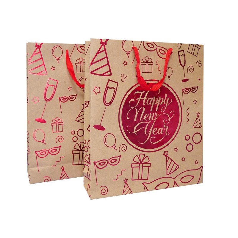 Bolsa papel Kraft ecologica 36x42x9,5