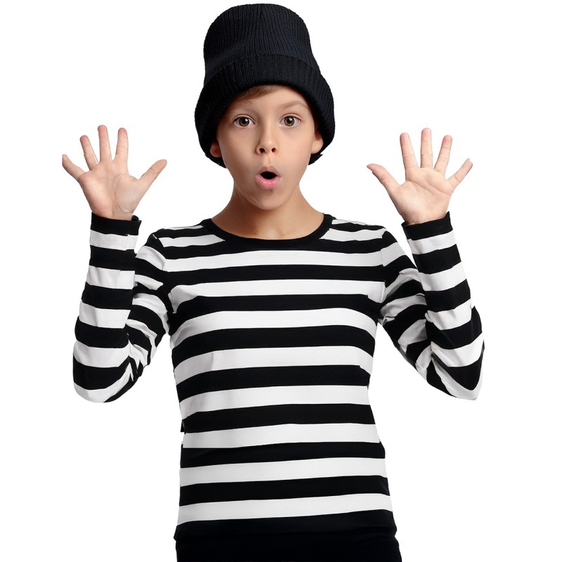 Camiseta de rallas, infantil
