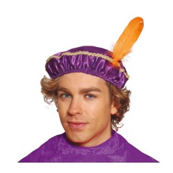 Gorro paje violeta