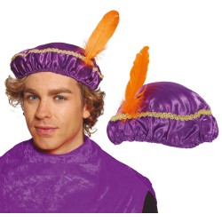 Gorro paje violeta