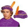 Gorro paje violeta
