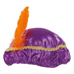 Gorro paje violeta