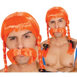 Peluca y bigote obelix