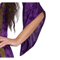 Disfraz mujer medieval morada