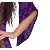 Disfraz mujer medieval morada