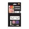 Set de Pestañas con maquillaje