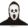 Mascara de scream con capucha pvc