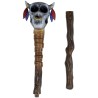 Bastón Calavera Vudú Desmontable De 70 Cm