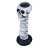 Portavelas Halloween Calavera 17cm