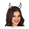 Diadema De Cuernos Demonio Negro