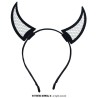 Diadema De Cuernos Demonio Negro