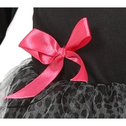 Disfraz bebe Gato negro y rosa