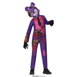 Disfraz niño conejo robot creepy