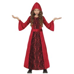 Disfraz niña bruja roja