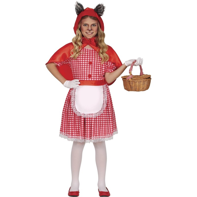 Disfraz niña de caperucita roja