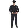 Disfraz hombre de policia azul oscuro