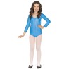 Maillot manga larga metal turquesa talla 5-8 años