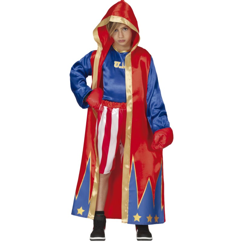 Disfraz niño de boxeador