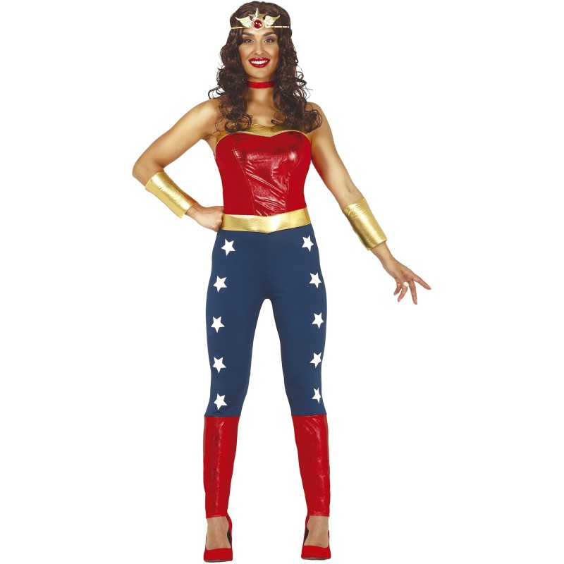 Disfraz mujer wonder woman.