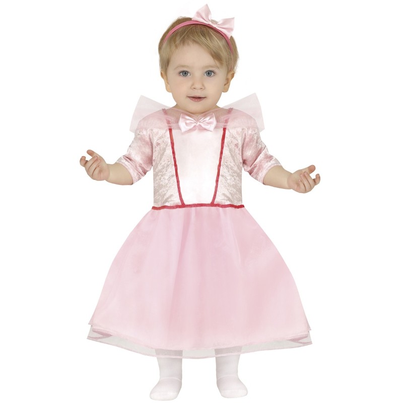 Disfraz niña princesa rosa