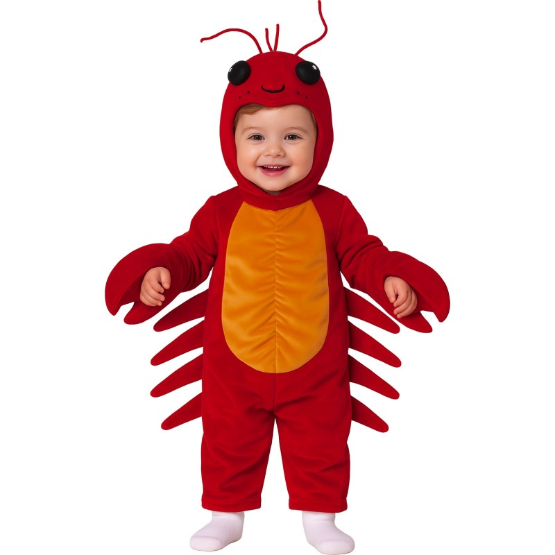 Disfraz bebe de langosta
