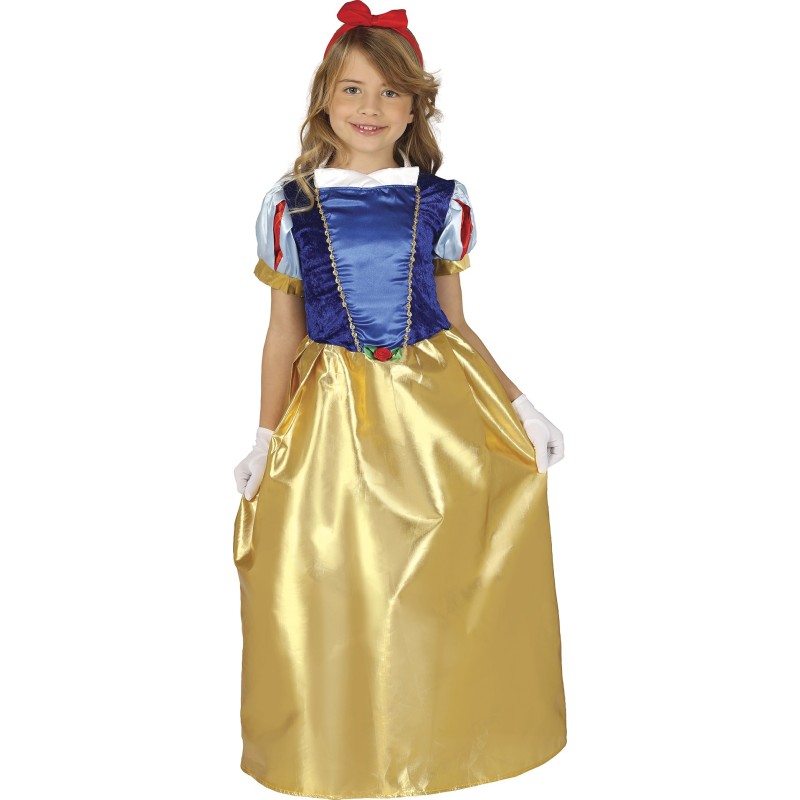 Disfraz niña de princesa Blancanieves