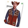 Chaleco vaquero Cowboy marron