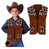 Chaleco vaquero cowboy infantil