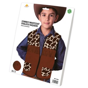 Chaleco vaquero cowboy infantil