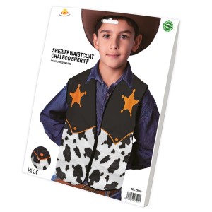 Chaleco cowboy sheriff infantil