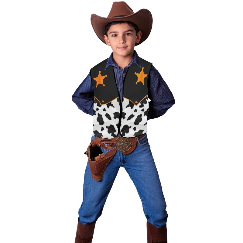 Chaleco cowboy sheriff infantil