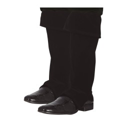 Cubrebotas negras infantil